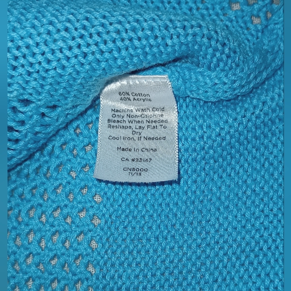 Talbots Blue Sweater - Picture 5 of 7